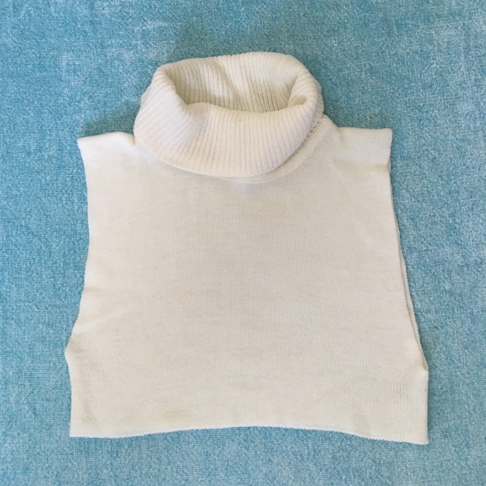 Vintage knit Crop Top